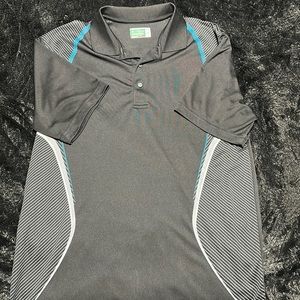 Black Ben Hogan performance golf polo. Size M